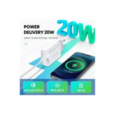 ადაპტერი UGREEN (60450) CD137 Fast Charging Port 20W, 8 image
