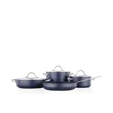 ქვაბების და ტაფების ნაკრები Korkmaz A2619-1 Linea 7 pcs Cookware Set- Azura, 2 image