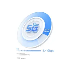 Wi-Fi როუტერი TP-link Deco X50-5G(1-pack) 5G AX3000 Whole Home Mesh Wi-Fi 6 Gateway, 5 image