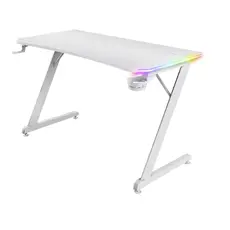 სათამაშო მაგიდა TRUST GXT709W LUMINUS RGB DESK WHITE