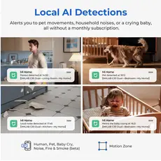 კამერა Xiaomi imilab C30 Dual Home Security Camera CMSXJ111A, 3 image