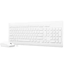 Keyboard and Mouse Lenovo 510 Wireless Keyboard and Mouse Combo (White) -Russian/Cyrillic