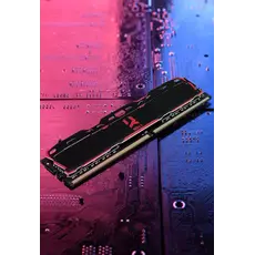 ოპერატიული მეხსიერება RAM Goodram IRDM X DDR4 DIMM 8GB 3200MHz IR-X3200D464L16SA/8G Black, 2 image