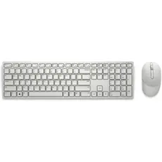 კლავიატურა Dell Pro Wireless Keyboard and Mouse - KM5221W - Russian (QWERTY) - White