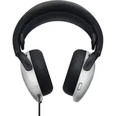 ყურსასმენი Dell 545-BBFJ Alienware, Gaming Headset, Wired, RGB, USB, 3.5mm, Silver, 4 image