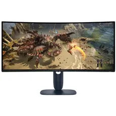 Monitor DELL 34" AW3425DWM 2xHDMI, DP, USB, VA, 3440x1440, 21:9, 180Hz, 1ms, DCI-P3 95%, CURVED, Adaptive-Sync, HDR 400