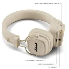 ყურსასმენი Marshall Major V White, 4 image