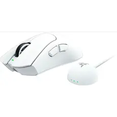 Razer Gaming Mouse DeathAdder V4 Pro RZ01-05330200-R3G1 White, 2 image