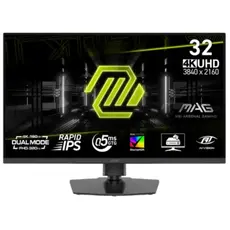 მონიტორი MSI MAG 322URDF E16/  31.5" / Flat / Rapid IPS  /3840 x 2160 (UHD) / HDR: 400 cd/m /sRGB  129%