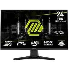 მონიტორი MSI Monitor 23.8" MAG 242F HDMI, DP, Audio, IPS, 200Hz, 0.5ms, sRGB 115%, FreeSync
