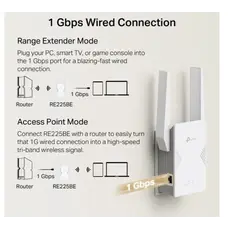 როუტერი TP-Link RE225BE BE3600 Wi-Fi 7 Range Extender, 6 image