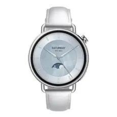 სმარტ საათი Xiaomi Watch S4 41mm Leather Strap White