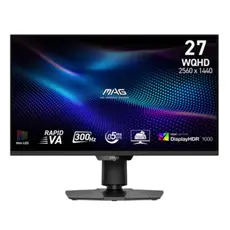 მონიტორი MSI MAG 274QPF X30MV 27" (69 cm) / Flat / Mini-LED  /2560 x 1440 (WQHD) / HDR: 1000 cd/m² (Peak)
