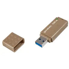 USB ფლეშ მეხსიერება Flash Goodram 128GB UME3 ECO FRIENDLY USB 3.2 Gen 1, 2 image