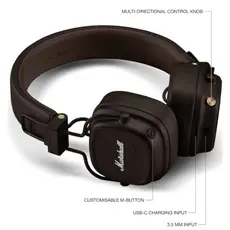 Marshall Major V Brown headphones, 5 image
