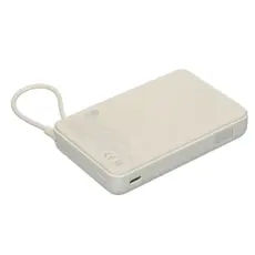 პორტატული დამტენი Xiaomi Magnetic Power Bank 10000 with Built-in Stand Beige, 2 image