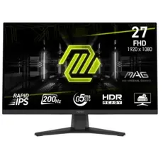 მონიტორი MSI MAG 272F  / 27" (69 cm) / Flat / Rapid IPS  /1920 x 1080 (FHD)  / 300  NIT /sRGB  115% / 200Hz /178°- 178°