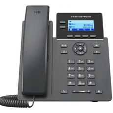 IP ტელეფონი Grandstream GRP2602G, Carrier-Grade IP Phones, 2 lines, 4 SIP accounts, Dual 10/100/1000 Mbsps Ethernet ports, PoE, HD audio (With PSU)