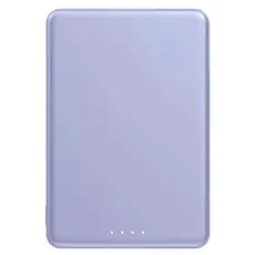 პორტატული დამტენი Xiaomi Super Slim Magnetic Power Bank 5000 Purple, 2 image