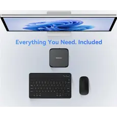 მინი კომპიუტერი Blackview MP50 Ryzne 5 3500U 16/512GB Black W11P KB+Mouse, 6 image