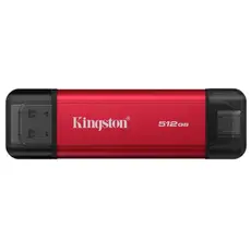 გარე მყარი დისკი Kingston 512GB USB 3.2 Gen 2 Dual USB-A R1050/W950MB/s