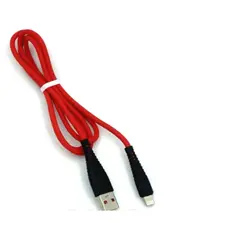 კაბელი DENMEN D19L soft silicone Red/872347