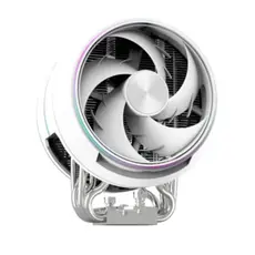 ქულერი Zalman CPU cooler ZET5, ARGB LGA 1851, 1700, 1200, 115x, AM5, AM4,  4pin PWM, 3pin+5VARGB, TDP200W, white