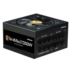 კვების ბლოკი Zalman PSU Teramax 2 View  (1200W) 99%, 80+ Gold, 120мм, 1xMB 24pin(18+10), 2xCPU(4+4 pin)