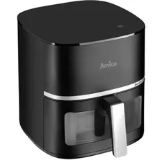 აეროგრილი Amica 1600W, bowl 5.2L, touch control, 10 auto. programs, plastic, black