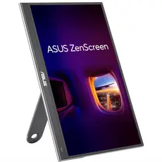 მონიტორი Asus Monitor portable 15.6" ZenScreen MQ16AHE mHDMI, USB-C, OLED, 1ms, DCI-P3 100%, HDR10, Cover, 3 image