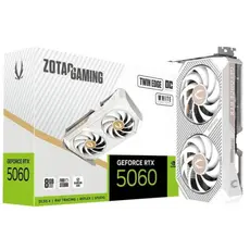 Video card ZOTAC Graphic Adapter GeForce RTX 5060 8GB GDDR7 Twin Edge OC White Edition white