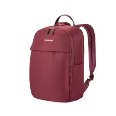 ზურგჩანთა Kingsons Waterproof High Quality Women Backpack 14.9" Wine Red - KS25002
