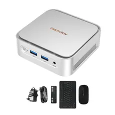 მინი კომპიუტერი Blackview MP50 Ryzne 5 3500U 16/512GB Silver W11P KB+Mouse, 4 image