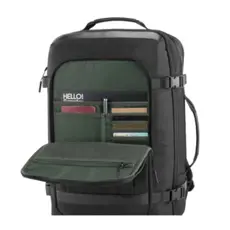 ნოუთბუქის ჩანთა Kingsons Durable Travel Laptop Backpack 15.6" Black - KS3264W, 2 image