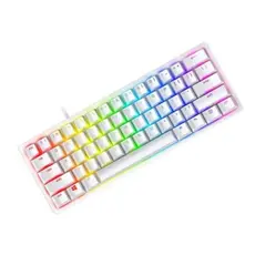Razer Keyboard Huntsman Mini Mercury Ed. RGB 61key Purple Switch USB EN White, 2 image