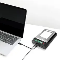 მყარი დისკის დოქ სადგური Logilink QP0031 USB 3.2 Gen 2 Quickport 2-Bay for SATA HDD/SSD and M.2 NVMe SSD, 2 image