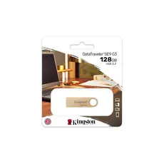 USB ფლეშ მეხსიერება Kingston 128GB USB 3.2 Type-A Gen1 DT SE9 G3, 3 image
