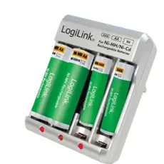 ელემენტის სამუხტი Logilink PA0168 Battery Charger 4x AA or 4x AAA and 1x 9V battery, 3 image