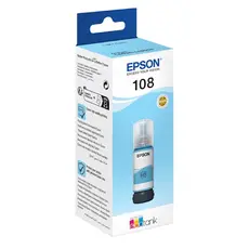 კარტრიჯის მელანი Epson 108 C13T09C54A, 7200P, Ink Cartridge, Light Cyan, 2 image