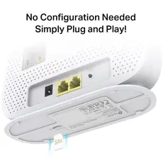 როუტერი TP-LINK TL-MR105/300 Mbps Wireless N 4G, 4 image