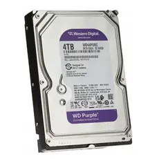 მყარი დისკი Western Digital HDD SATA 4TB 5400RPM 128MB PURPLE WD44PURZ WDC, 2 image