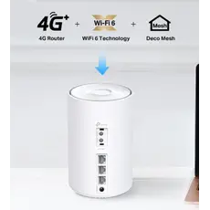 როუტერი TP-link Deco X10-4G(1-pack) 4G+AX1500 Whole Home Mesh Wi-Fi 6 Gateway, 4 image