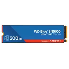 მყარი დისკი Sandisk SSD PCIE G4 M.2 NVME 500GB BLU SN5100 WDS500G5B1E WD