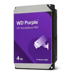 მყარი დისკი Western Digital HDD SATA 4TB 5400RPM 128MB PURPLE WD44PURZ WDC