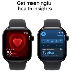 Smart watch Apple Watch Series 11 GPS 46mm Jet Black Aluminium Case with Black Sport Band - S/M (MEUW4RK/A), 6 image