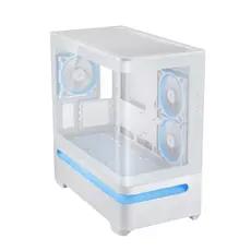 კომპიუტერის ქეისი ASUS Prime AP202 ARGB White, 4 image