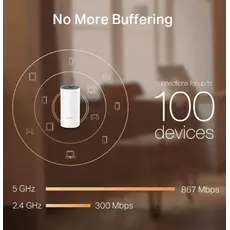 როუტერი TP-link Deco M4(2-pack)  AC1200 Whole Home Mesh Wi-Fi System, 4 image