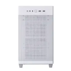 კომპიუტერის ქეისი ASUS Prime AP201 Tempered Glass MicroATX Case White, 3 image