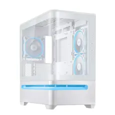 კომპიუტერის ქეისი ASUS Prime AP202 ARGB White