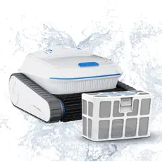 UBTech AIRROBO PC200 Pool Cleaning Robot, Cordless Robotic Pool Cleaner, White, 2 image